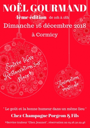 No�l Gourmand 2018 March� Gastronomique